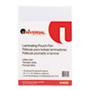 Universal® Clear Laminating Pouches, 3 mil, 9 x 11 1/2, 25/Pack