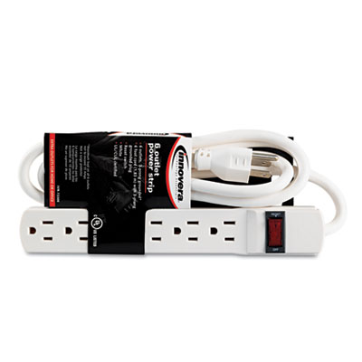 Ivory IVR 73306 MILITARY SURPLUS 6ft cord NEW Innovera 6-Outlet Power Strip 