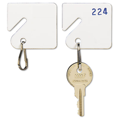 201302003 Sand MMF Industries 20-Key Wall-Mounted Key Rack with In/Out Key Tags 