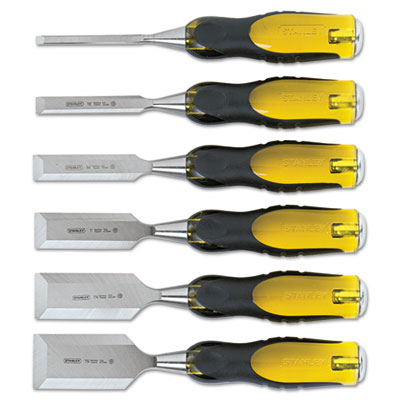 6-piece fatmax short blade chisel set, sold as 1 each