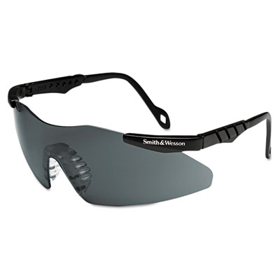 Magnum 3g safety eyewear, black frame, smoke lens, sold as 1 each
