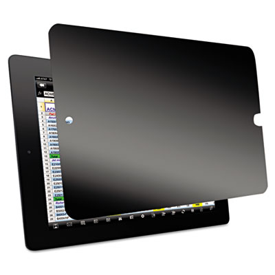 Secure-view four-way privacy filter for ipad 2, 3rd gen, black, sold as 1 each