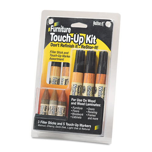 ReStor-It Furniture Touch-Up Kit, 8 Piece Kit