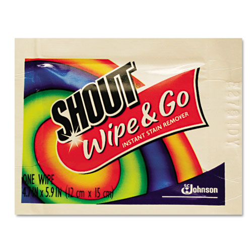 Wipe & Go Instant Stain Remover, 4.7 x 5.9, 80/Carton