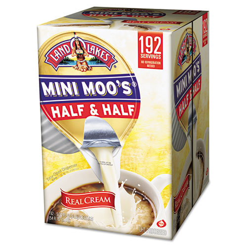 Mini Moo's Half & Half, .5 oz, 192/Carton