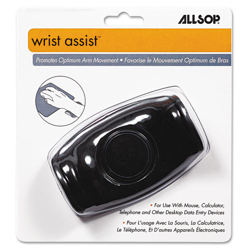 Wrist Assist Memory Foam Ergonomic Wrist Rest, Black