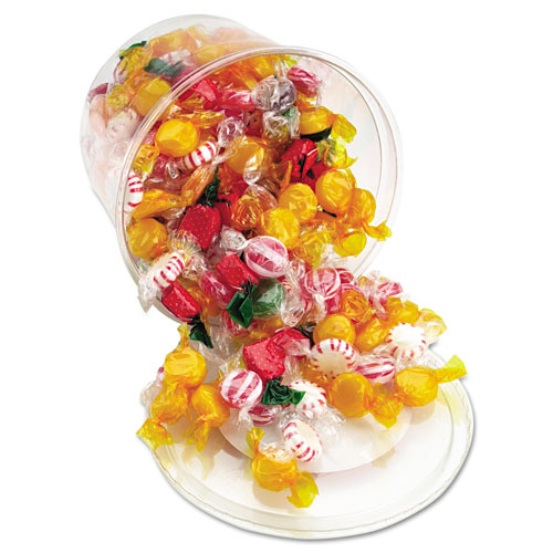 Fancy Assorted Hard Candy, Individually Wrapped, 2lb Tub