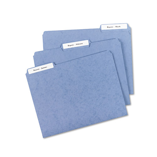 Permanent Self-Adhesive Laser/Inkjet File Folder Labels, White, 1500/Box