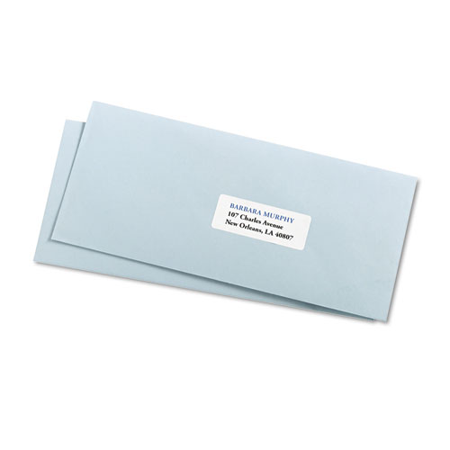 Easy Peel Inkjet Address Labels, 1 x 2-5/8, White, 750/Pack