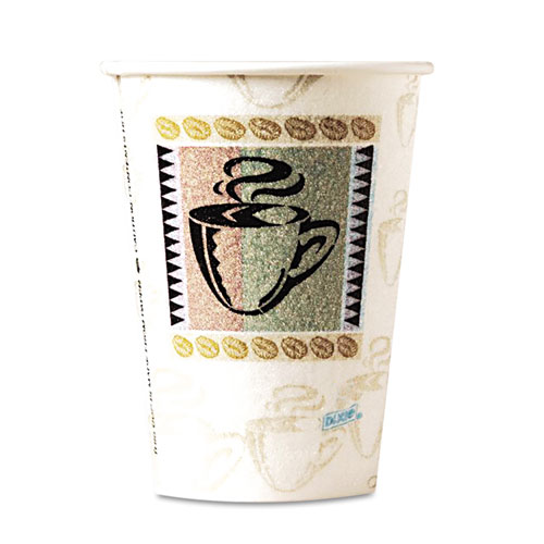 Hot Cups, Paper, 16 oz., Coffee Dreams Design, 500/Carton