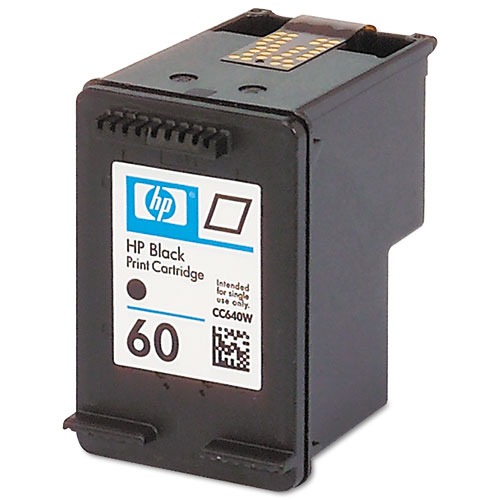 CC640WN (HP 60) Ink, 200 Page-Yield, Black