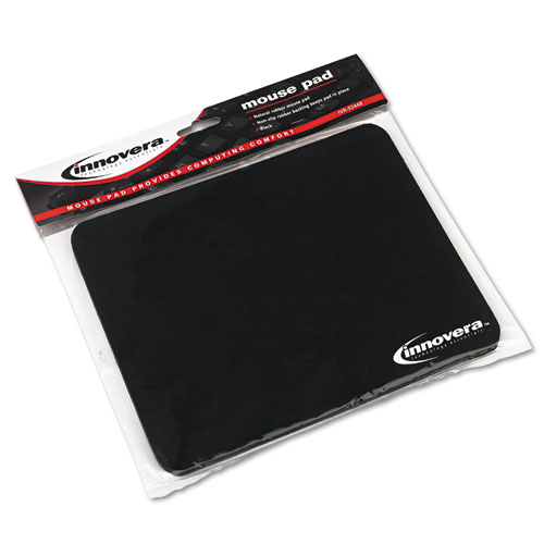 Natural Rubber Mouse Pad, Black