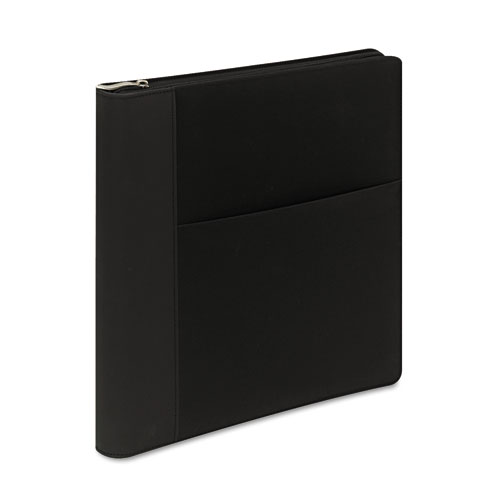 Cambridge City Zipper Binder, Microfiber, 9 x 13, Assorted Colors