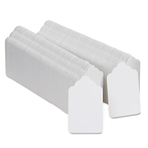 Refill Tags, 1 1/4 x 1 1/2, White, 1,000/Pack