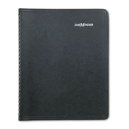 Recycled Monthly Planner, Black, 6 7/8" x 8 3/4", 2012