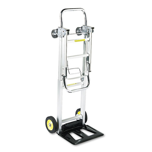 Hide-Away Convertible Truck, 400lb Capacity, 15-1/2w x 43d x 36h, Aluminum