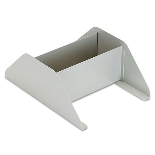 Steel Base for Magazine Rack, Gray, 10w x 14d x 5-1/4, Gray