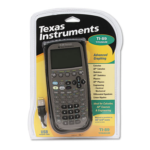 TI-89 Titanium Programmable Graphing Calculator, Pixel Display