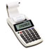 1205-4 Palm/Desktop One-Color Printing Calculator, 12-Digit LCD, Black