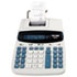 1220-4 Two-Color Tax Key Printing Calculator, 12-Digit Fluorescent, Black/Red - View 1