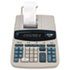 1260-3 Two-Color Heavy-Duty Printing Calculator, 12-Digit Fluorescent, Black/Red - View 1