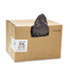 2-Ply Low-Density Can Liners, 31-33gal, .65mil, 33 x 39, Black, 250/Carton