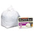 Handi-Bag Super Value Pack, 8 Gallon, .55 mil, 21-1/2 x 24, White, 130/Box
