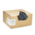 Recycled Can Liners, 7-10 gal, .65 mil, 24 x 23, Black, 500/Carton