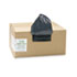 Recycled Can Liners, 55-60 gal, 1.25 mil, 38 x 58, Black, 100/Carton