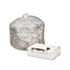 High Density Can Liners, 40-45gal, 12 mic, 40 x 48, Natural, 250/Carton
