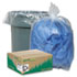 Clear Recycled Can Liners, 31-33 gal, 1.25 mil, Clear, 100 per Carton