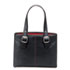Ladies Laptop Tote with Padded Pocket, Vinyl, 14 x 3 3/4 x 17 1/2, Black
