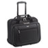 Rolling Laptop Case, Polyester, 17 x 10 x 15, Black