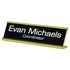 Custom Desk/Counter Sign, 2x8, Gold Frame