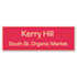 Customized Engraved Name Badge With Magnetic Fastener, 1 x 3, Assorted