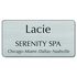 Customized Engraved Name Badge, 1 1/2 x 3, Assorted