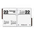 Recycled Compact Desk Calendar Refill, 3" x 3 3/4", 2012