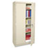 Economy Assembled Storage Cabinet, 36w x 18d x 72h, Putty