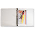 Zip-All Ring Binder Pocket, 6 x 9 1/2, Clear