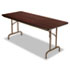 Folding Table, Rectangular, 72w x 30d x 29h, Walnut