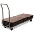 Folding Table Cart, 20-1/2w x 72d, Charcoal - View 6
