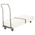 Folding Table Cart, 20-1/2w x 72d, Charcoal - View 7