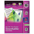 Big Tab Dividers, Two Slash Pockets, 8-Tab, Assorted