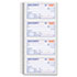 Money/Rent Receipt Spiral Book, 2-3/4 x 4 3/4, 2-Part Carbonless, 200 Sets/Book