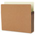 3 1/2 Expansion Drop Front Pocket, Straight Tab, Letter, Manila/Redrope, 25/Box