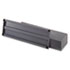 Industrial Steel Shelving, 6 Shelves, 36w x 12d, Dark Gray