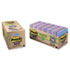 Super Sticky Pads Cabinet Pack, 3 x 3, Five Tropic Breeze Colors, 24 70-Sheet Pads