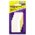 Durable File Tabs, 2 x 1 1/2, Striped, Assorted Fluorescent Colors, 24/Pack