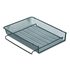 Mesh Stackable Front Load Letter Tray, Wire, Black
