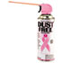Pink Ribbon Compressed Gas Duster, Extension Wand, 10oz Cans, 6 per Pack